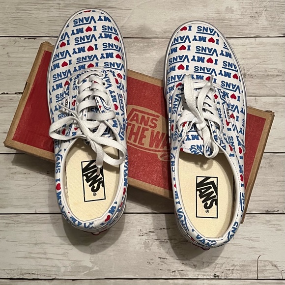 Vans Era ( I Heart Vans ) True White - Picture 4 of 8